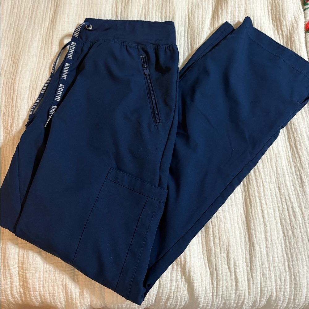 Medcouture Navy Blue Scrub Bottoms